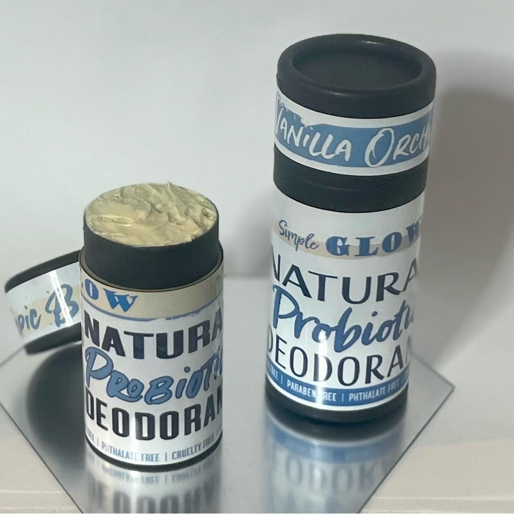 Simple Glow Natural Probiotic Deodorant - Eco-friendly Organic Deodorant